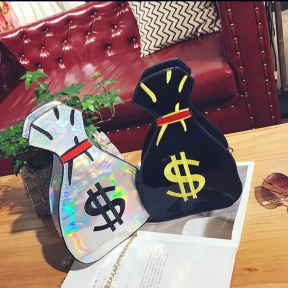 Money bag Crossbody, black